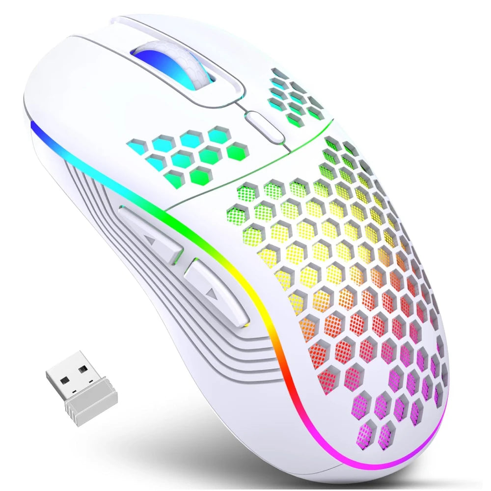 2.4G Wireless Gaming Mouse RGB Lighting