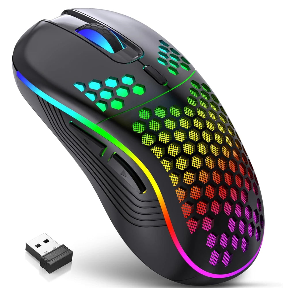 2.4G Wireless Gaming Mouse RGB Lighting